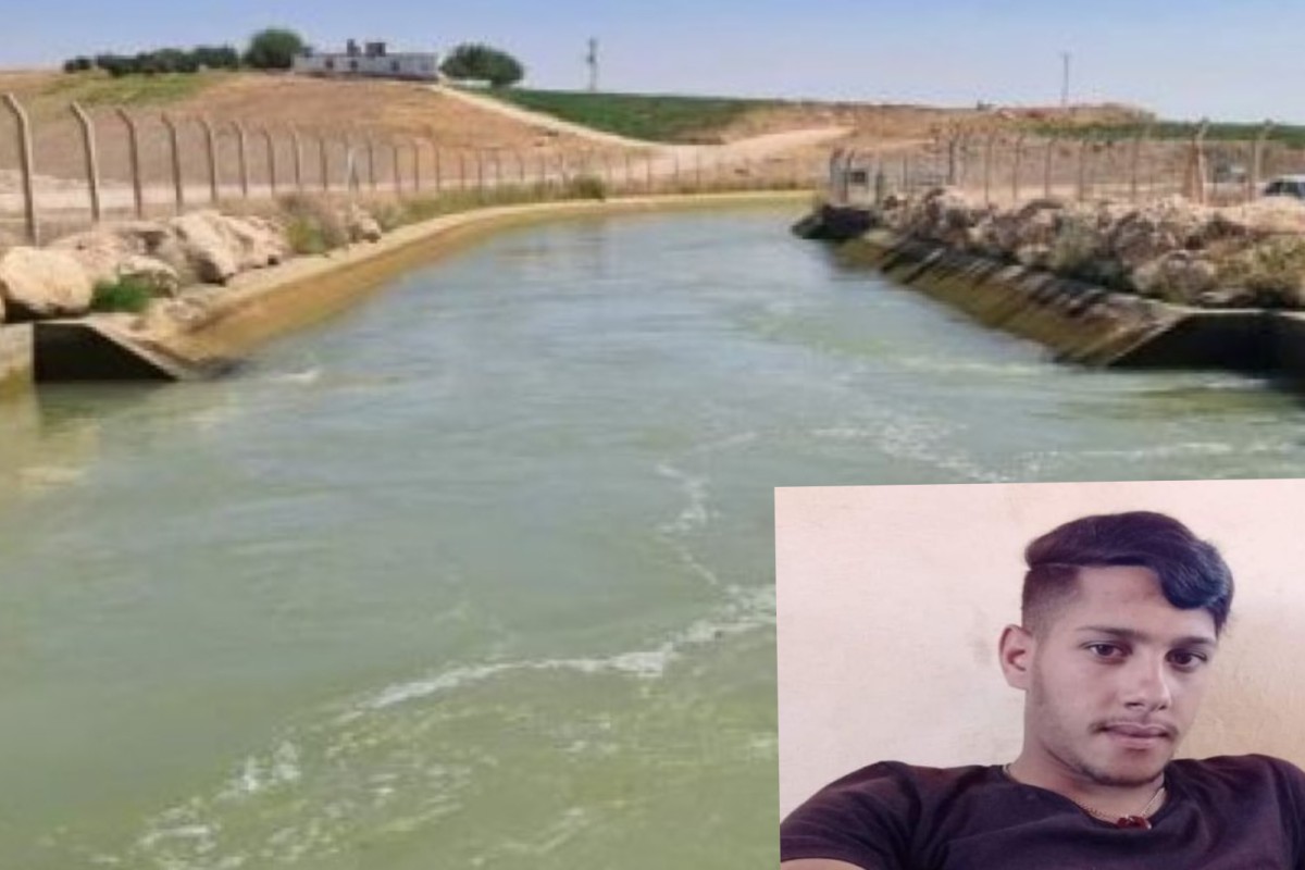 Sulama kanalına giren genç hayatını kaybetti 