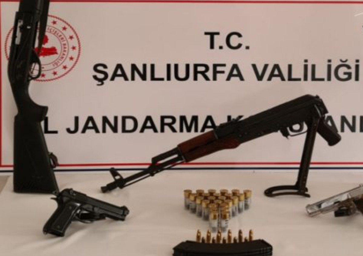 Şanlıurfa'da Silah Kaçakçılığı 5 Gözaltı 