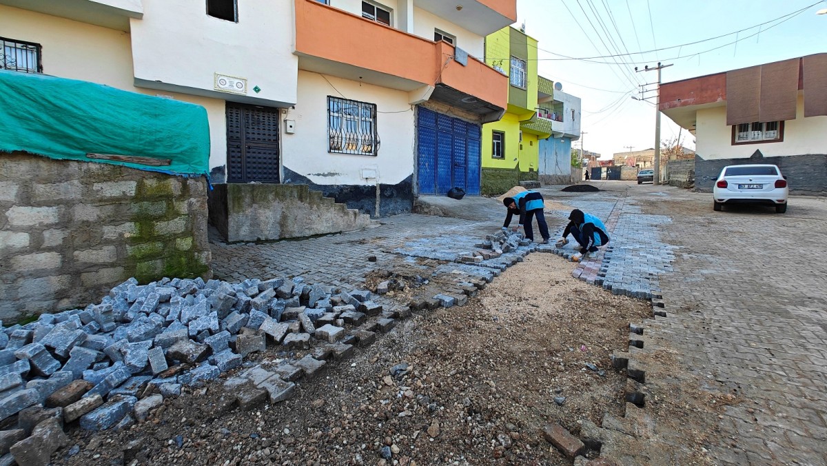 Eyyübiye Sokaklarında Yenileme Devam Ediyor