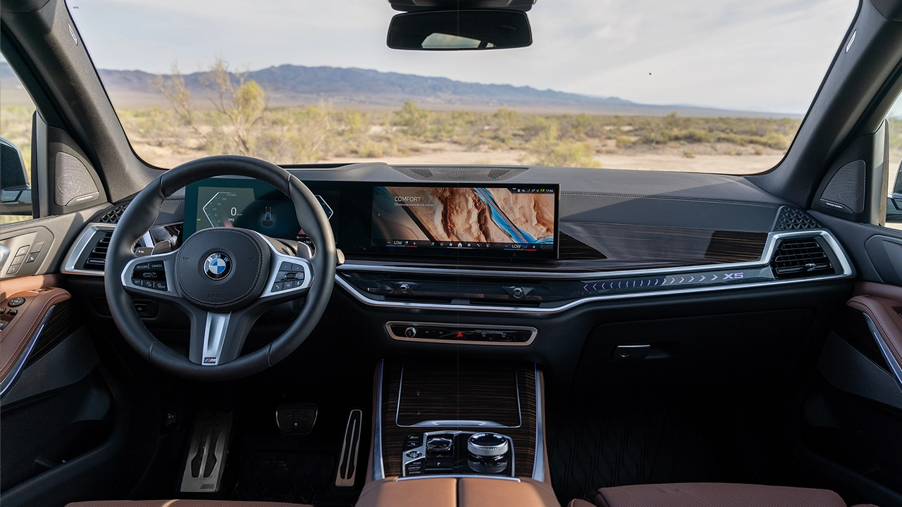 BMW X5 ve X7 iç tasarım