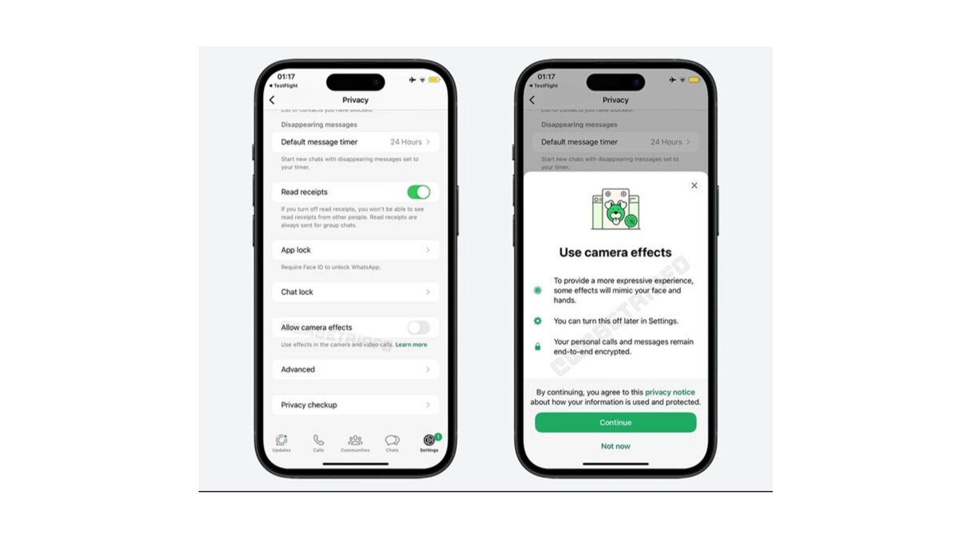 WhatsApp iOS Güncellemesi