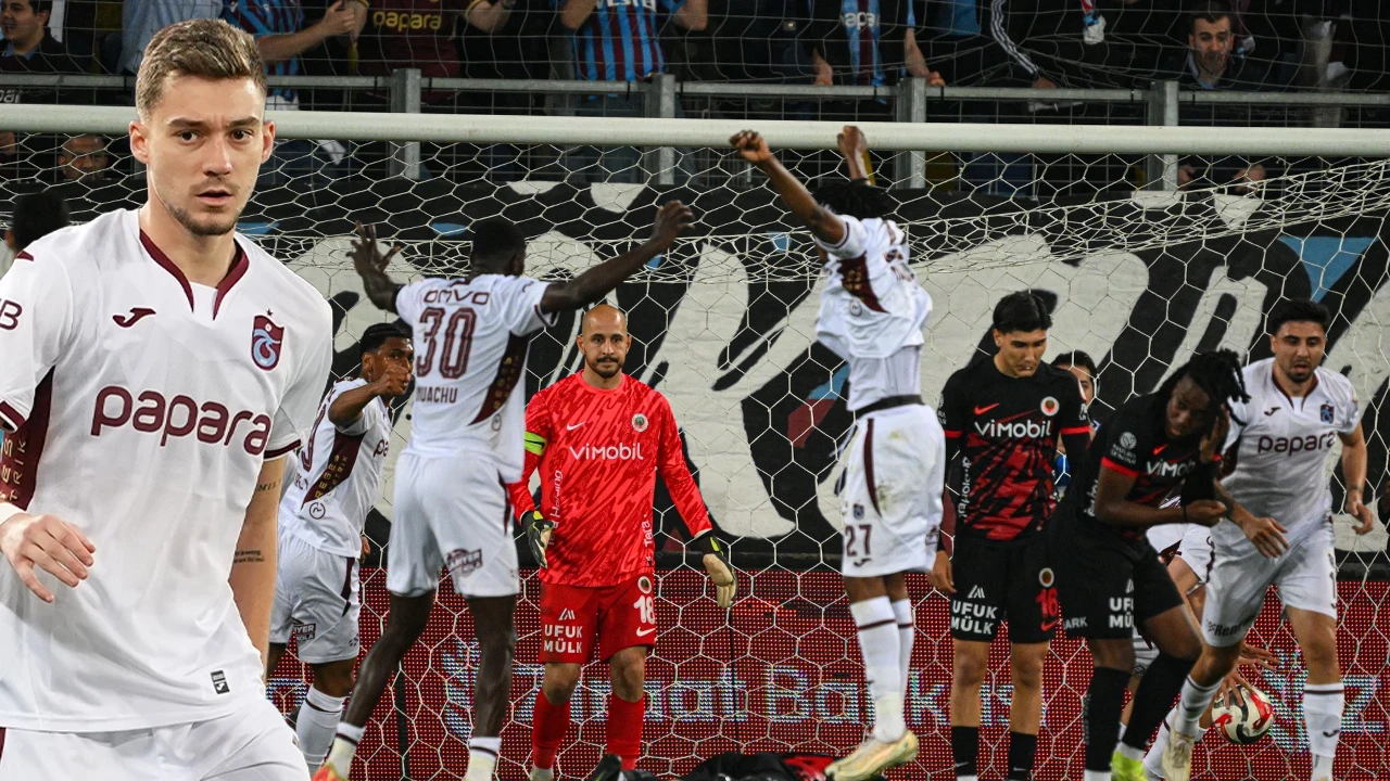 Trabzonspor Finalde! Ernest Muci attı