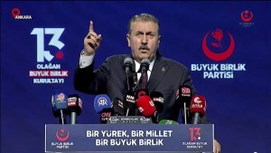 Mustafa Destici'nin Tek Aday Olarak Genel Başkanlığa Yeniden Seçilmesi