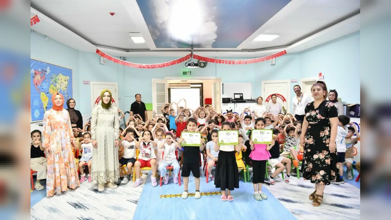Yeşilyurt'ta 39 okulda 5 bin 970 öğrenciye çevre bilinci eğitimi verildi