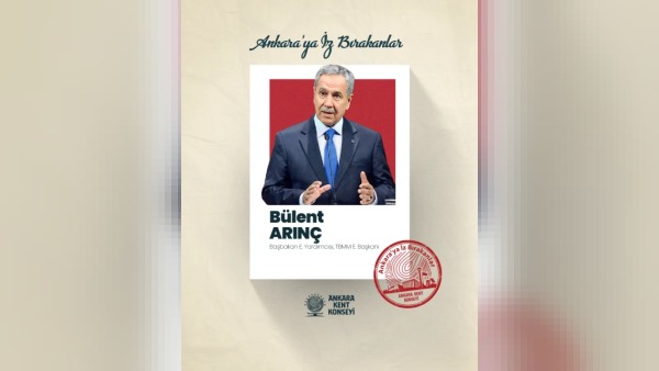 Bülent Arınç, Ankara Kent Konseyi’nin “Ankara’ya İz Bırakanlar” serisinde siyasi ve hukuki kariyerini anlattı