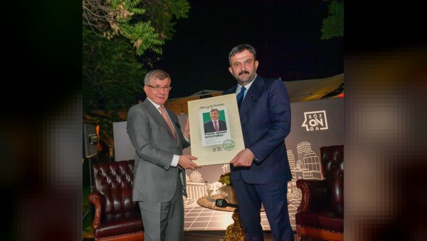 Ankara Kent Konseyi'nin söyleşilerine Prof. Dr. Ahmet Davutoğlu konuk oldu