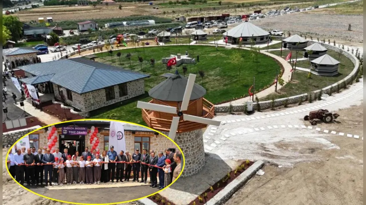 Kağılcık Ekolojik Teke Obası, Karamanlı Ekoturizm Projesinin Kalbi Olarak Açıldı