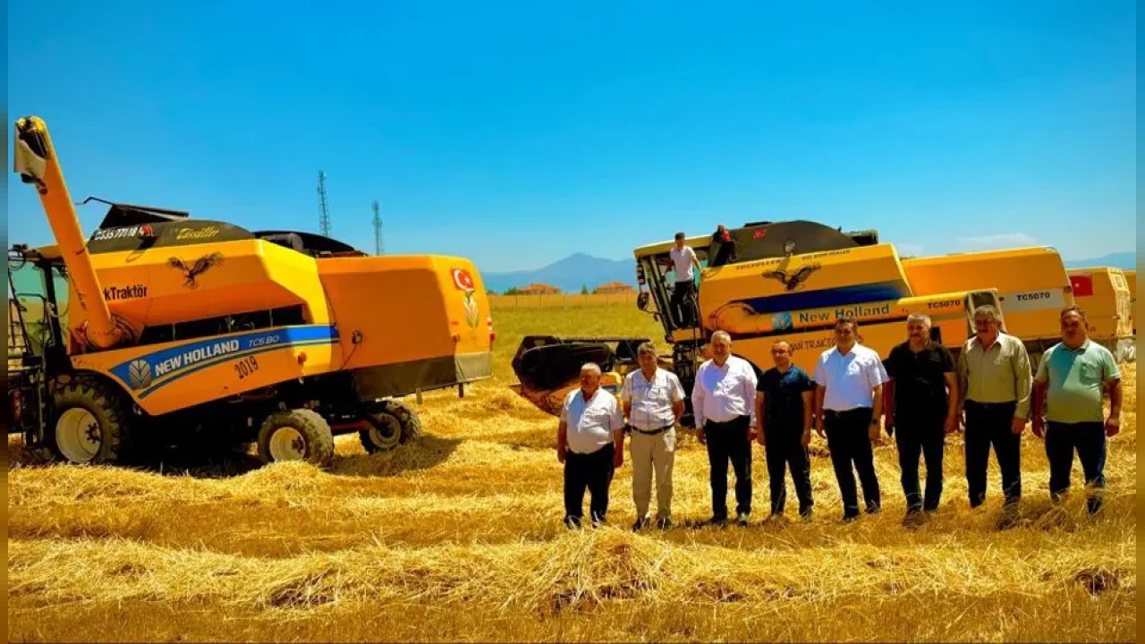 Kızılkaya’da hasat sezonu başladı, üreticiler bereket bekliyor