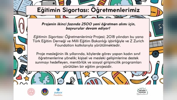 2026-2027 için 2 bin 500 kadın öğretmene destek sağlayacak proje başvuruları açıldı